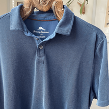 Tommy Bahama Blue Polo Shirt L - $28.80