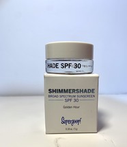 Supergoop! Shimmershade (spf 30) &quot;GOLDEN HOUR&quot; 0.18 oz BOXED - £15.76 GBP