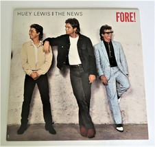 Huey Lewis &amp; The News Fore! 1986 Chrysalis Records inc. Complete Vtg  - £11.96 GBP