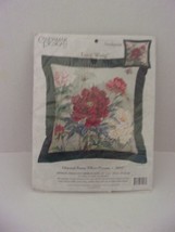 Candamar Designs  Needlepoint Kit 30927 Lucy Wang Oriental Peony Pillow - £19.26 GBP