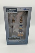 Disney Kingdom Hearts Donald Duck Chip &amp; Dale Action Figures Diamond Sel... - £8.88 GBP