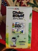 NEW SEALED Chibi-Robo! Zip Lash Game + Amiibo Bundle Nintendo 3DS - £44.60 GBP
