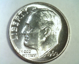 1960-D Roosevelt Dime Choice Uncirculated Ch. Unc Nice Original Coin 99c Ship - £4.71 GBP