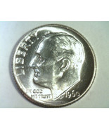1960-D ROOSEVELT DIME CHOICE UNCIRCULATED CH. UNC NICE ORIGINAL COIN 99c... - £4.68 GBP