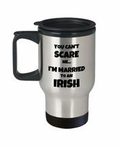 Irish Travel Mug Husband Wife Married Couple Funny Gift Idea For Car Novelty Cof - £18.33 GBP