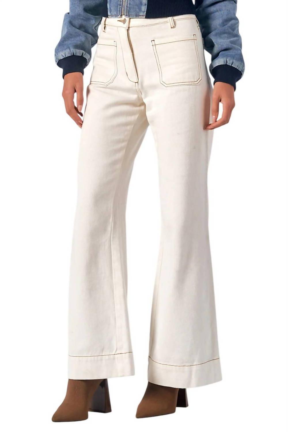Elan Women&#39;s Grace Wide Leg Jeans Size M - $60.39