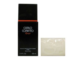 Carlo Corinto Rouge Set 3.3 oz EDT Spray+3.5 oz Savon Parfume (Unboxed) for Men - £31.93 GBP
