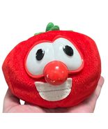 Vintage Gund Veggie Tales Bob The Tomato Plush Bean Bag Red Plastic Eyes... - $20.20