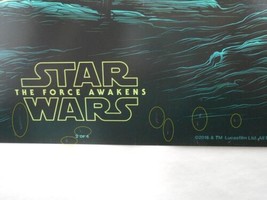STAR WARS The Force Awakens Promo Photo AMC IMAX Movie Poster 2/4 9.5x13 - $4.94
