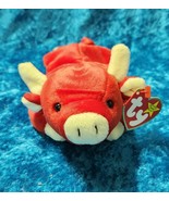 Ty Beanie Baby &quot;SNORT&quot; The Bull (DOB May 15, 1995)  MWMT  - $75.96 MXN