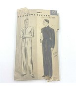 Hollywood Sewing Pattern Co Mens Pajama 1066 Vintage Complete 1930s 1940... - £14.22 GBP