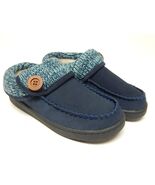 Life is Good Size US 8 M Women&#39;s Suede Slip-On Clogs House  Slippers Nav... - $40.02 CAD