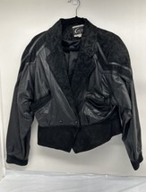 Global Identity Woman’s Large Leather Jacket G-III - £79.09 GBP