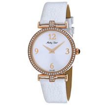 Mathey Tissot Women&#39;s Gaia Silver Dial Watch - D587QPI - £116.37 GBP