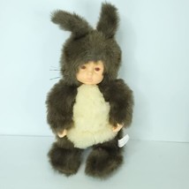 Anne Geddes Squirrel Baby Doll Plush Stuffed Animal Soft Unimax Toys 1998 16” - £23.26 GBP