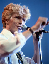 David Bowie 1980&#39;s Concert 16x20 Canvas - £55.05 GBP