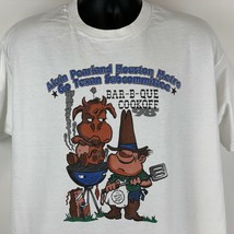 Texas Bar-B-Que BBQ Cookoff Vintage 90s T Shirt Houston Alvin Pearland 2... - £35.41 GBP
