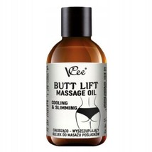 VCee Butt Lift Massage Oil Refroidissement Minceur Modélisation Lifting et... - £25.37 GBP