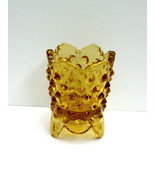 Fenton Hobnail Amber Footed Toothpick Holder - Hobnail Footed Toothpick ... - $16.99