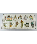 Kurt Adler Wedding Collection Glass Christmas Ornaments Set Of 12 Origin... - $89.09