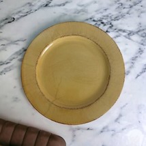Pier 1 TOSCANA GOLD Italy inner Plate one Piece - $17.59