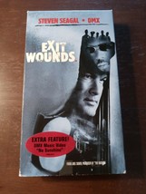 Exit Wounds VHS VCR Video Tape Movie  Steven Seagal  Dmx  Isaiah Washington Used - £7.83 GBP