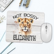 Not Bossy Mouse Pad, Personalized Boss Gift For Women, Boss Day Gift, Office Gif - £11.25 GBP