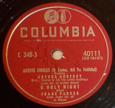 Christmas -Frank Parker, Mariners, Godfrey 78 Adeste Fideles / First Noe... - $6.92