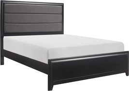 King-Size Espresso Lexicon Heath Court Panel Bed. - £390.78 GBP