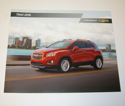 2016 Chevy Trax Factory Original Dealership Full Color Sales Brochure - $6.88