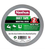 (2-Pk) Nashua Heavy Duty Duct Tape Silver 1.89&quot; x 60 Yd. 1890354, free s... - $22.43