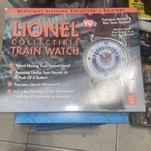 Lionel Collectible Train Watch TeleBrands Collectors Edition with box - £11.67 GBP