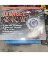 Lionel Collectible Train Watch TeleBrands Collectors Edition with box - £11.87 GBP