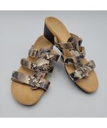 Vionic Sandals Womens Size 8 Faux Snake Skin 3-Strap Buckle Adjustable S... - €34,35 EUR Vionic Sandals Womens Size 8 Faux Snake Skin 3-Strap Buckle Adjustable S... - €34,35 EUR