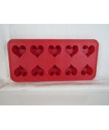 Heart Shaped 10 Cavity Silicone Mold made in Germany - $9.50