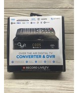 Digital Converter Box with DVR Recorder and LED Display Ematic AT103C  - £9.30 GBP