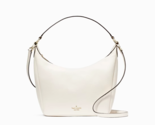 New Kate Spade Leila Hobo Shoulder Bag Pebble Leather Parchment with Dus... - $142.41