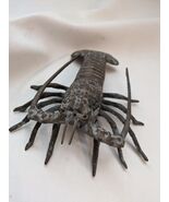 Vintage Brass Lobster Crawfish Crayfish Crustacean Prawn Figure Paperwei... - $49.25 CAD