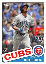 2020 Topps 1985 #85-29 Robel Garcia RC Rookie Card Chicago Cubs ⚾ - £0.69 GBP