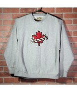 Vintage Steve and Barry&#39;s Canada Leaf Sweatshirt Oversized Size Medium V... - $22.09