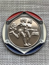 US Crown Trophy Award Medal Gold For NYRR Cross Country Running Champion... - £16.85 GBP
