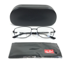 Ray-Ban Eyeglasses Frames RB3732V 2509 Black Rectangle Full Rim 54-18-140 - $118.79