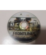 Xbox 360 Frontlines Fuel Of War Video Game DISC ONLY HEAVILY SCRATCHED - £1.17 GBP