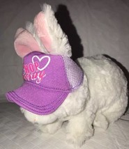 Gund White Bunny Rabbit Plush 8&quot; Stuffed Easter Hip Hop Hooray 4043149 - £8.78 GBP