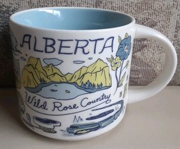 Starbucks 14 oz Been There Series ALBERTA Wild Rose Country 2018 Mug - $21.47