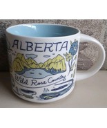 Starbucks 14 oz Been There Series ALBERTA Wild Rose Country 2018 Mug - $395.20 MXN