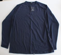 Ben Sherman Mens Long Sleeve Henley Shirt Size XL - $24.31