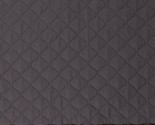 Single-Face Quilted Medium Gray 44&quot; Wide Poly/Cotton Fabric by the Yard ... - $11.95