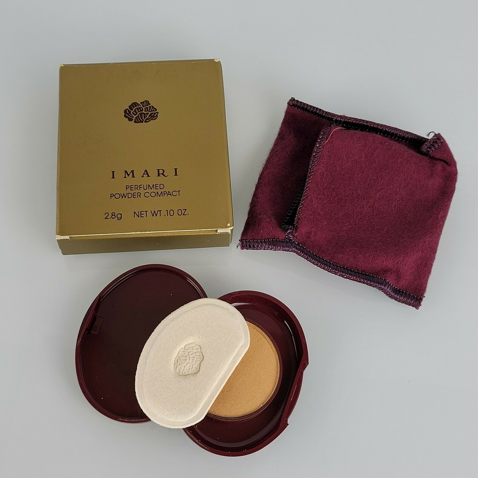 Avon Imari Perfumed Powder Compact 2.8g .10 oz Vintage 1994 Shimmery ...