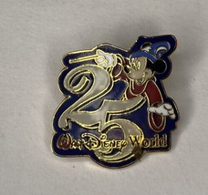 Disney Wdw 1996 Sorcerer Mickey 25TH Anniversary Walt Disney World Pin. - £11.39 GBP